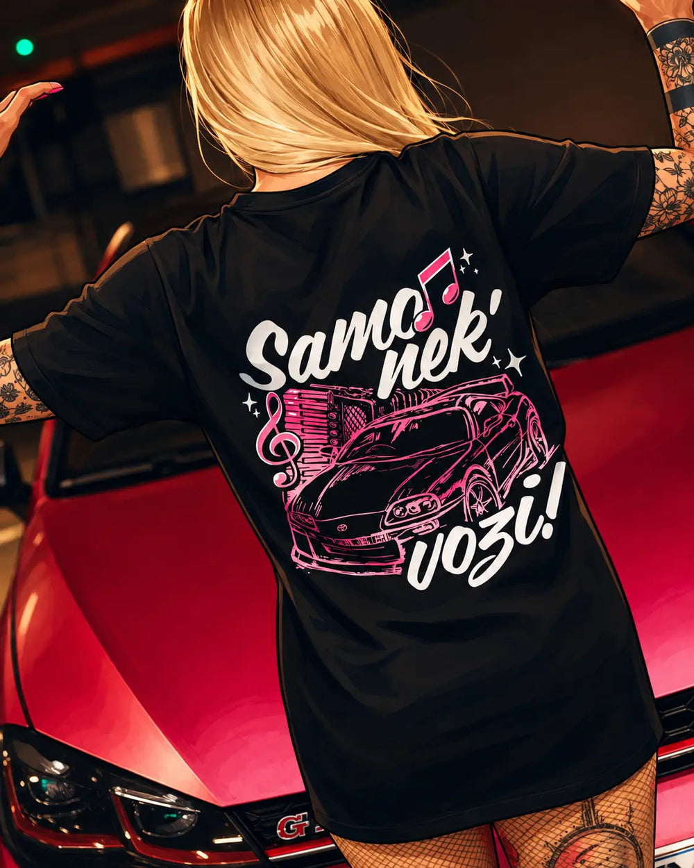Samo nek vozi! - Tisak straga